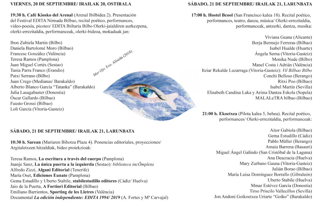 EDITA NÓMADA BILBAO ’19